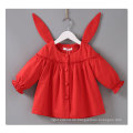 71111 Red Cute Rabbit Kleidung für Baby 100% Baumwolle